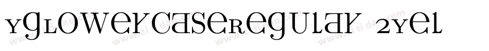 YgLowercaseRegular-2Yel字体转换