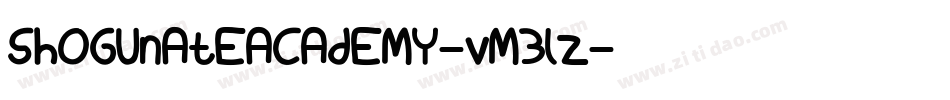 ShogunateAcademy-vm3lZ字体转换
