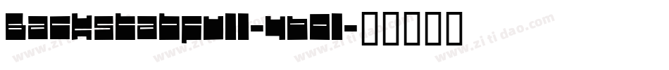 Backstabfull-46Ol字体转换