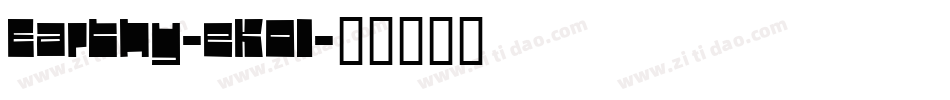 Earthy-eKOl字体转换