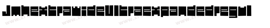 JmhextrawideUltraexpandedregul-10OL字体转换