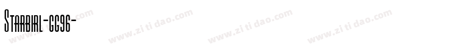 Starbirl-gg96字体转换