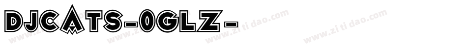 DjCats-0gLz字体转换