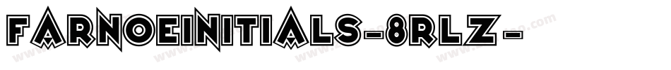 FarnoeInitials-8RLz字体转换