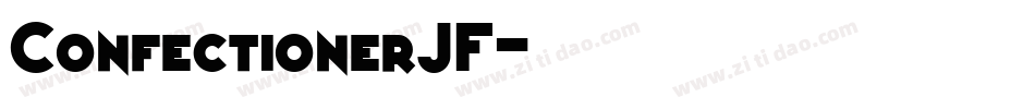 ConfectionerJF字体转换