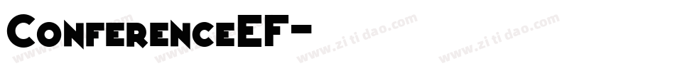ConferenceEF字体转换