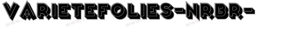 VarieteFolies-nrBR字体转换