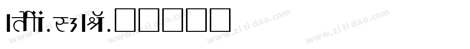 Arshaka-L3AJW字体转换