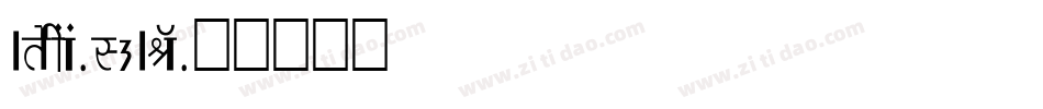 Arshaka-L3AJW字体转换