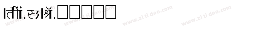 Arshaka-L3AJW字体转换