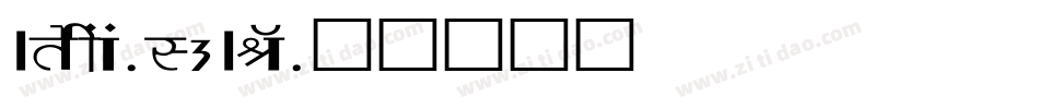 Arshaka-L3AJW字体转换
