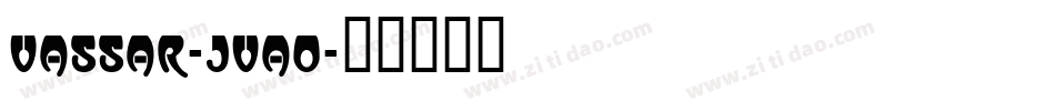 Vassar-jVaO字体转换