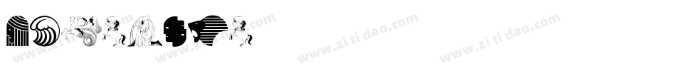 ZODIASTI字体转换