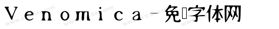 Venomica字体转换