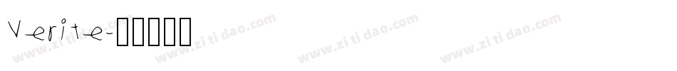 Verite字体转换