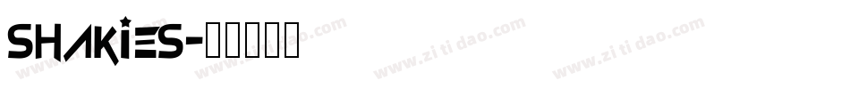 Shakies字体转换