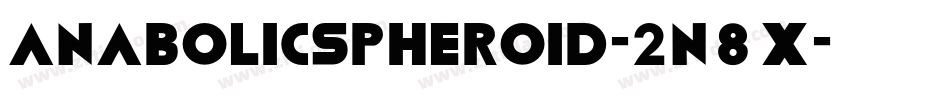 AnabolicSpheroid-2n8X字体转换