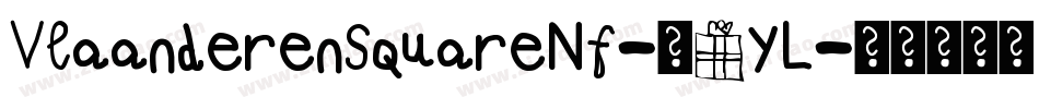VlaanderenSquareNf-31yL字体转换