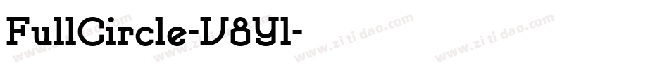 FullCircle-V8Yl字体转换 FullCircle-V8Yl字体转换