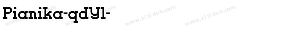 Pianika-qdYl字体转换