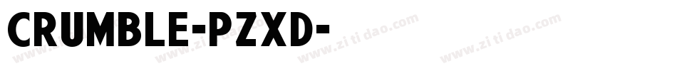 Crumble-pZXd字体转换