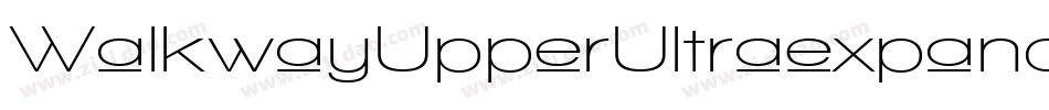 WalkwayUpperUltraexpand-nv1J字体转换