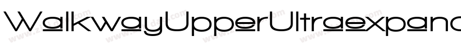 WalkwayUpperUltraexpand-nv1J字体转换