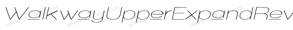 WalkwayUpperExpandRevob-9KW7字体转换