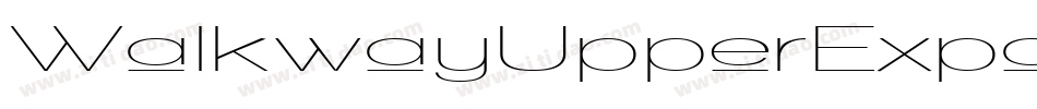 WalkwayUpperExpandSemi-Rvgl字体转换