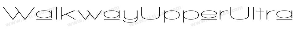 WalkwayUpperUltraexpand-nv1J字体转换