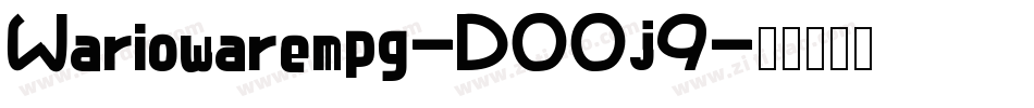 Wariowarempg-DOOj9字体转换