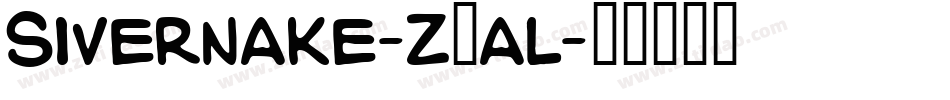 Sivernake-Z4al字体转换