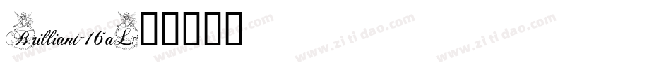 Brilliant-16aL字体转换