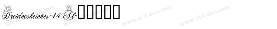 Dreideesketches-44Al字体转换