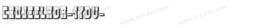 CruJeelada-1Ydv字体转换