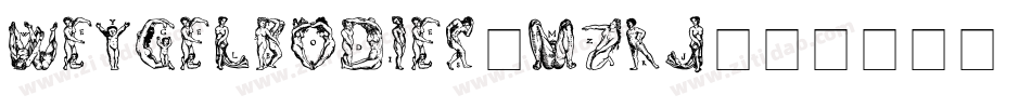Weygelbodies-MZRJ字体转换