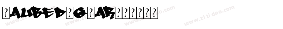 Daubed-q3ar字体转换