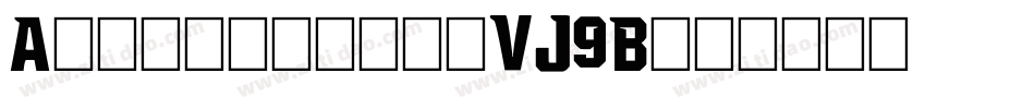 Aftonjames-VJ9B字体转换