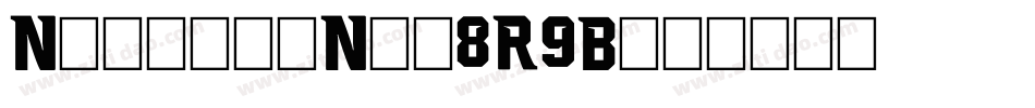 NickleyNf-8R9B字体转换