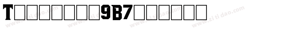 Tigger-j9B7字体转换 Tigger-j9B7字体转换