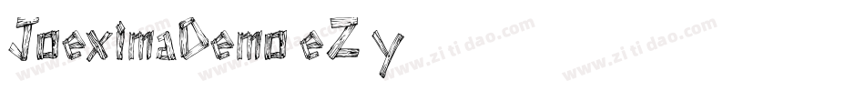 JoeximaDemo-eZ2y6字体转换