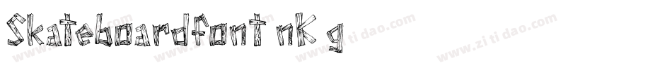 Skateboardfont-nK9g字体转换 Skateboardfont-nK9g字体转换