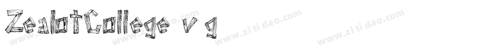 ZealotCollege-8v9g字体转换