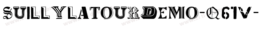 SuillyLaTourDemo-q61V字体转换