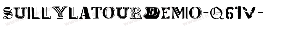 SuillyLaTourDemo-q61V字体转换