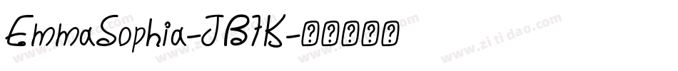 EmmaSophia-JB7K字体转换