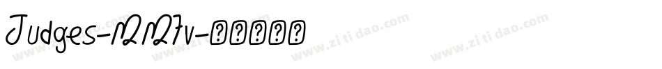 Judges-MM7v字体转换