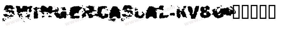 SwingerCasual-KV8o字体转换