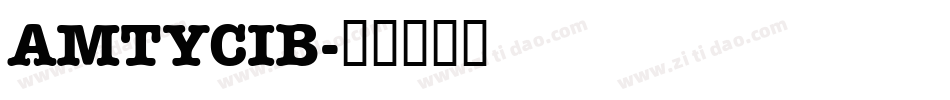 AMTYCIB字体转换