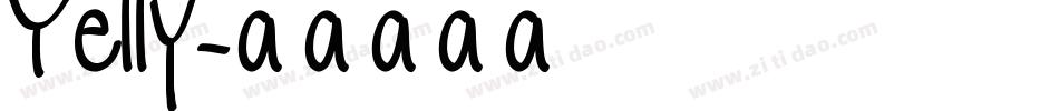 Yelly字体转换